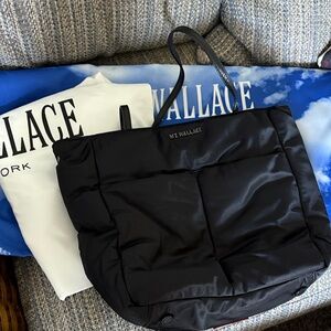 MZ Wallace Black Shoulder Tote